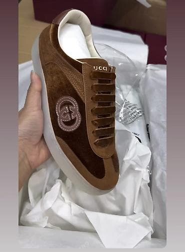 кроссовки: Кроссовки, 38, Gucci, Новый, цвет - Коричневый, Самовывоз, Платная доставка — 5