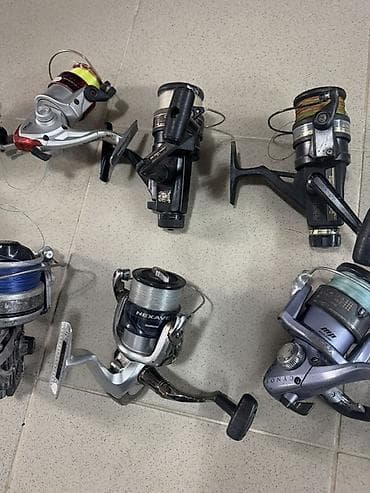 чехол на стулья: Катушка, Безынерционная, Спиннинговая, Б/у — 4