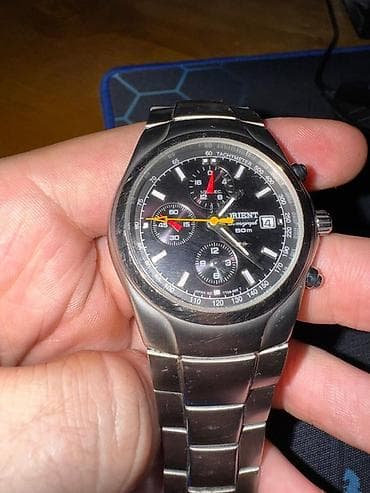 часы oreintex: Orient хронограф на браслете из нержавеющей стали - Модель: Orient — 1