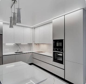 small table: Кухонный гарнитур, цвет - Белый — 1