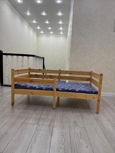 max safe: Детская кровать из массива сосны 140×70 см Уютная и надежная детская — 4