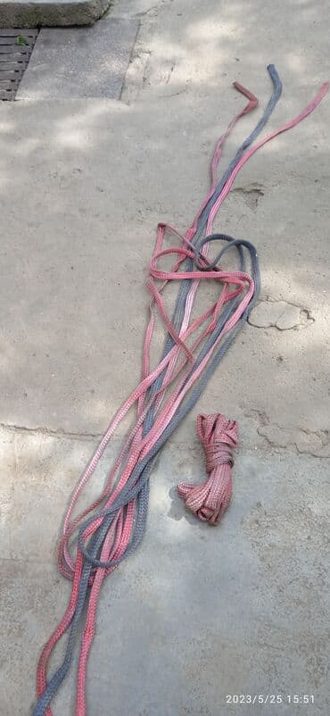 бензапила каракол: Продаю верёвки толстые,по 4,5 метра длина — 4