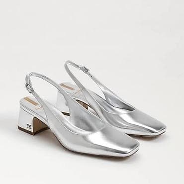 кажи сай: Босоножки, 37, Sam Edelman, Новый, цвет - Белый, Платная доставка — 1