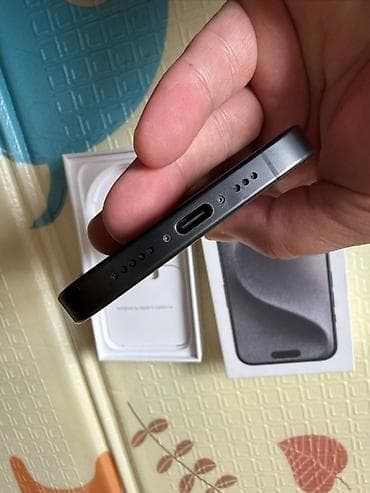 15 айфон бу: IPhone 15 Pro, Б/у, 256 ГБ, Black Titanium, Коробка, 79 % — 5