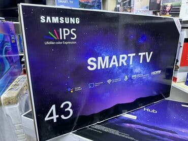 телевизор самсунг 43 дюйма смарт тв: Телик Телевизоры Samsung Android 13 с голосовым управлением, 43 — 7