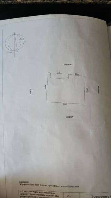 куплю земельный участок в бишкеке: 5 соток, Для строительства, Тех паспорт, Договор купли-продажи — 5