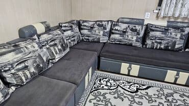 Шкафы: Угловой диван, C подушками — 9