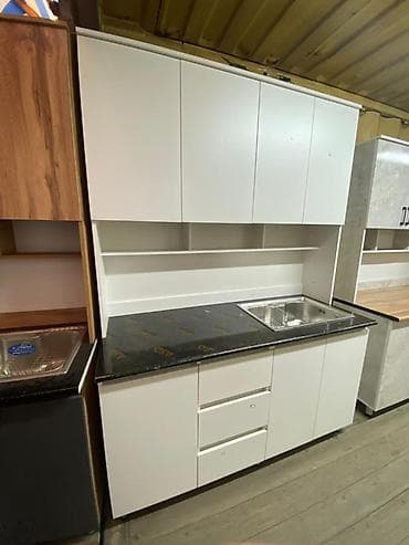 маленькие кухонные шкафы: Кухонный гарнитур, Новый, цвет - Белый, Бесплатная доставка — 3