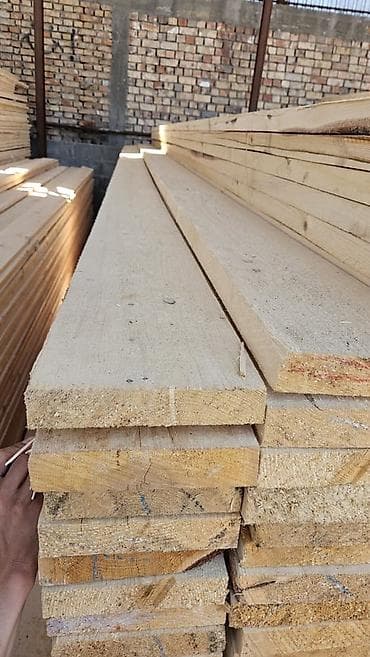 Доски, Обрезные, Для строительства, Сосна, Черновые