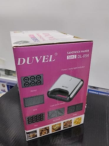 sandwich maker: Сэндвичница DUVEL DL-054 5-в-1 Многофункциональный прибор для горячих — 3