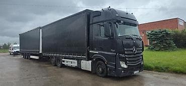 toyota corolla 2004: Тягач, Mercedes-Benz, Тентованный — 2