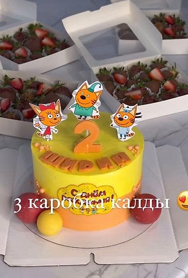 bubble tea: Детские торты на заказ город Бишкек Любое оформление на ваше — 7