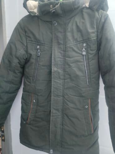 джинсы голубые: Продаю куртку для подростка. Размер 42-44 . Цвет хаки. Зимняя, очень — 2