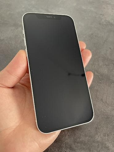 true: IPhone 12, Б/у, 128 ГБ, Белый, Чехол — 2