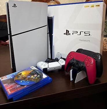 PS5 (Sony PlayStation 5): Торг имеется в наличии 3 джойстика красного черного и белого света при — 3