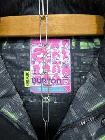 active: Костюм, Burton, 2XL, Новый, С утеплителем, Удлинённая куртка, Высокая посадка штанов, Двухслойная ткань — 7