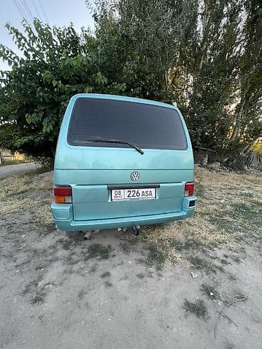 Унаа сатуу: Volkswagen Transporter: 1992 г., 2 л, Кол менен иштөөчү, Бензин, Van — 6