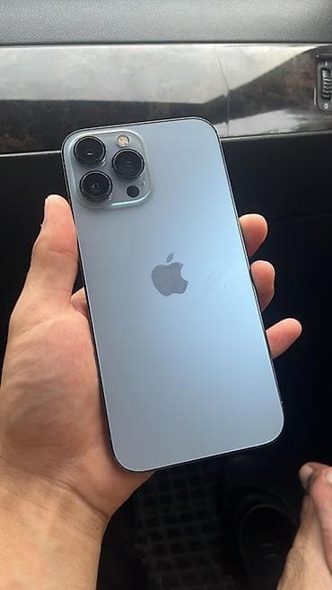 surface pro: IPhone 13 Pro Max, Б/у, 128 ГБ, Sierra Blue, 75 % — 2
