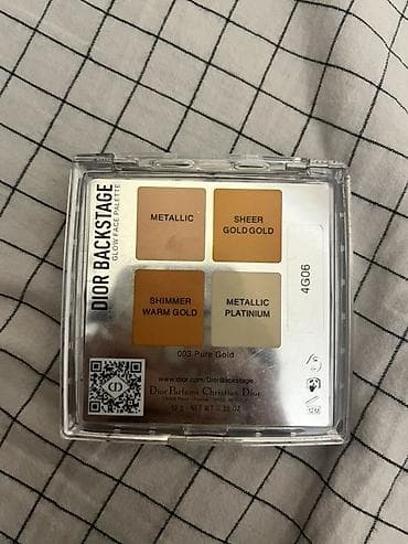 яшик для ключей: Dior Backstage Glow Face Palette 003 Pure Gold Профессиональная — 3