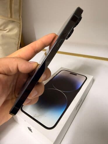 max: IPhone 14 Pro Max, Б/у, 512 ГБ, Черный, Защитное стекло, Кабель, Чехол, 87 % — 4