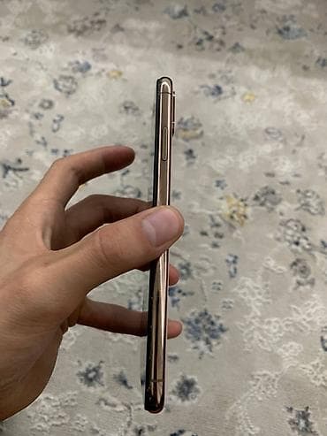iphone x s maks: IPhone Xs Max, Б/у, 64 ГБ, Золотой, 81 % — 3