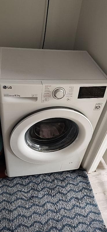Стиральная машина LG Inverter Direct Drive 8.5 кг стаиралка очень — 1
