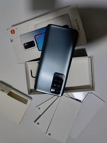 Redmi, Redmi 10, Б/у, 128 ГБ, цвет - Черный