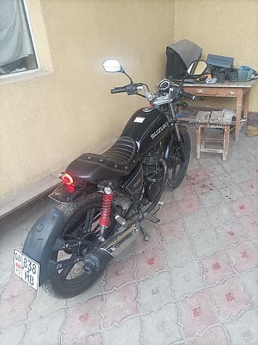 сузики мотоцикл: Классический мотоцикл Suzuki, 125 куб. см, Бензин, Взрослый — 3