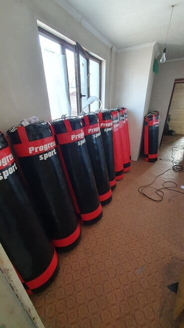 велик на титановых дисках: Боксёрский мешок "Комбо" (цвет комбинированный) — 1