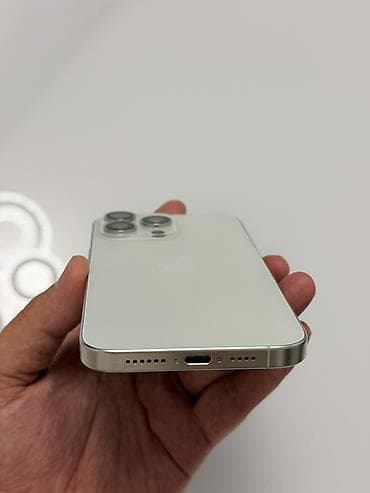 macbook pro 2017: IPhone 15 Pro Max, Б/у, 512 ГБ, Белый, Защитное стекло, Чехол, 94 % — 4
