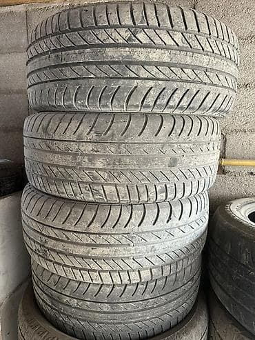 Шины: Шины 205 / 55 / R 16, Лето, Б/у, Комплект, Легковые, Япония, Continental — 1