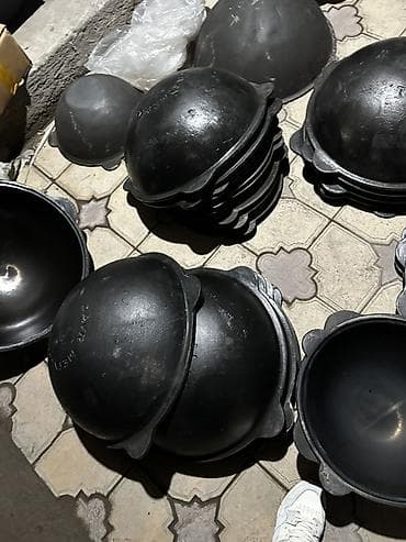 Идиш-аяк: Узбекский казан Davr Metall, чугунный - Объем: 4,5 л — оптимально на — 9