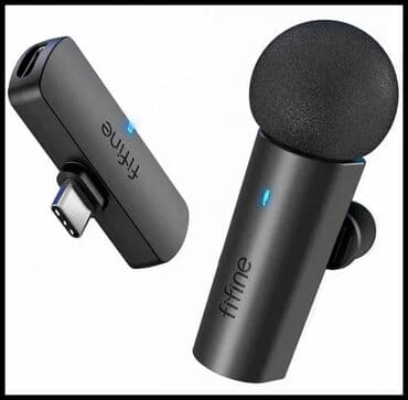дистанционный микрофон: Беспроводной Петличный Микрофон Fifine M6 — 1