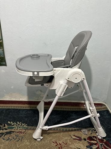 конструктор: Стульчик для кормления, Б/у, Skillmax, Пластик, Другой вид, цвет - Серый — 5