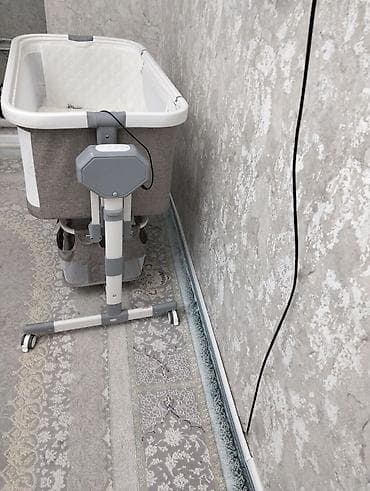 doona x: Детская приставная кроватка, С колесиками, цвет - Серый — 3