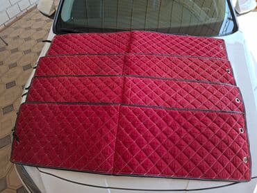 бокс на крышу авто купить в бишкеке: Чехлы Тканевые, цвет - Красный, Б/у, Платная доставка, Бесплатная доставка — 1