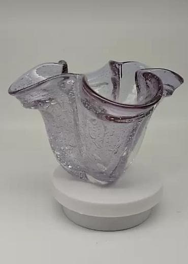 часы mi: Коллекционная ваза,из неодимового( александритового) стекла, ручная — 4