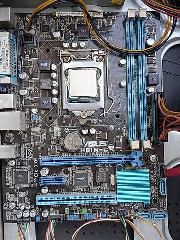 процесоры: Материнская плата для ПК, Б/у, Asus, LGA1155, Micro-ATX — 1