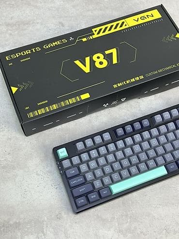 Клавиатура, VGN, Механическая, Проводное подключение, Размер: 80% at lalafo.kg Клавиатура, VGN, Механическая, Проводное подключение, Размер: 80%