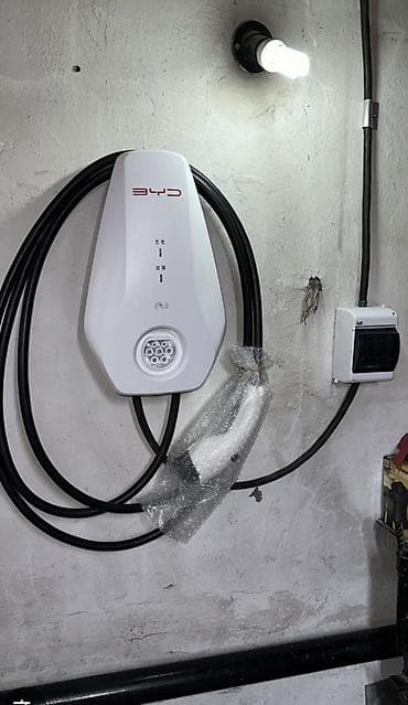Кошумча жабдуулар: Зарядная станция для электромобилей BYD 7 кВт(настенная, AC) - Тип — 3