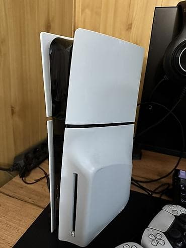 диск ps5: PlayStation 5 slim на 1 терабайт (модель с дисководом) + комплект — 4