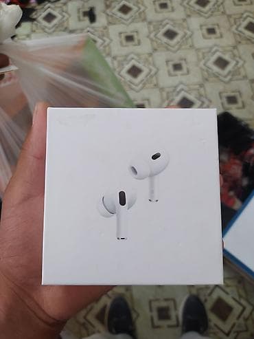 iphone 14mini: Беспроводные вакуумные наушники, Apple, AirPods Pro 2, Новый — 1
