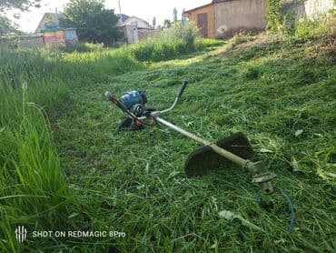 бензокосо: Аренда триммер гозонокосилка бензокоса электрический 600 сом в день — 3