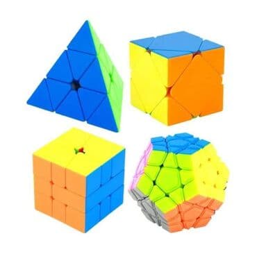 лего пакет: Кубик Рубика от фирмы "MoYu" 3х3х3 - 150 сом 4х4х4 - 400 сом 5х5х5 — 5