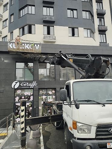 Транспорт: Автовышка стрела 26 метр вышка люлька раскладная люлька на короткой — 4