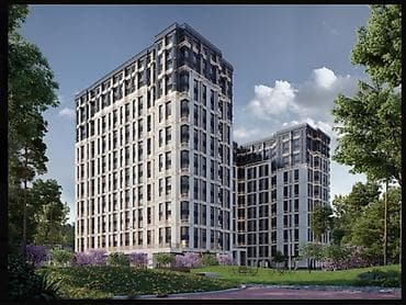 салкын: 1 комната, 46 м², Элитка, 4 этаж, Готовая ПСО (под самоотделку) — 3