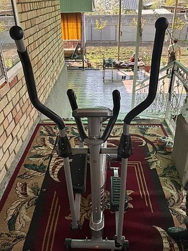 титан велосипед: Эллиптический тренажёр Health Sports с сиденьем - Тип: эллипсоид — 8