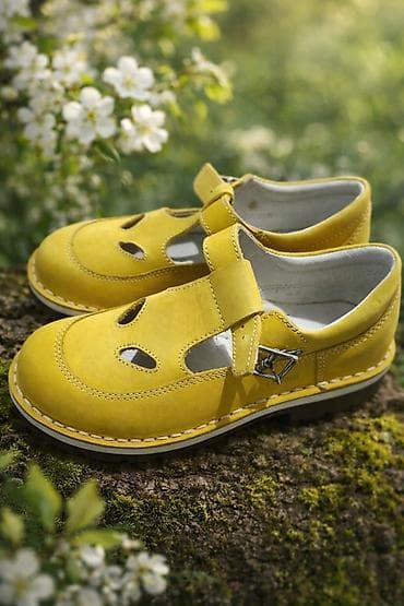 Босоножки, сандалии, шлепанцы: 🌼 Яркие жёлтые туфельки, размер 35 🌼 Стильные и удобные туфли — 2