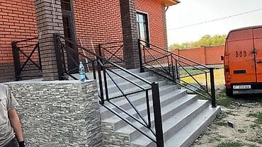 ограждение для лестницы: Сварка | Перила Доставка, Монтаж, Демонтаж — 8