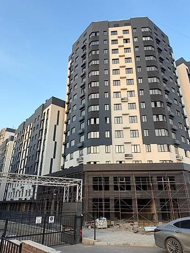 Кыймылсыз мүлк: 2 бөлмө, 60 м², Элитка, 14 кабат, Даяр ПСО (өзү оңдоп түзөтүп бүтүү үчүн) — 1